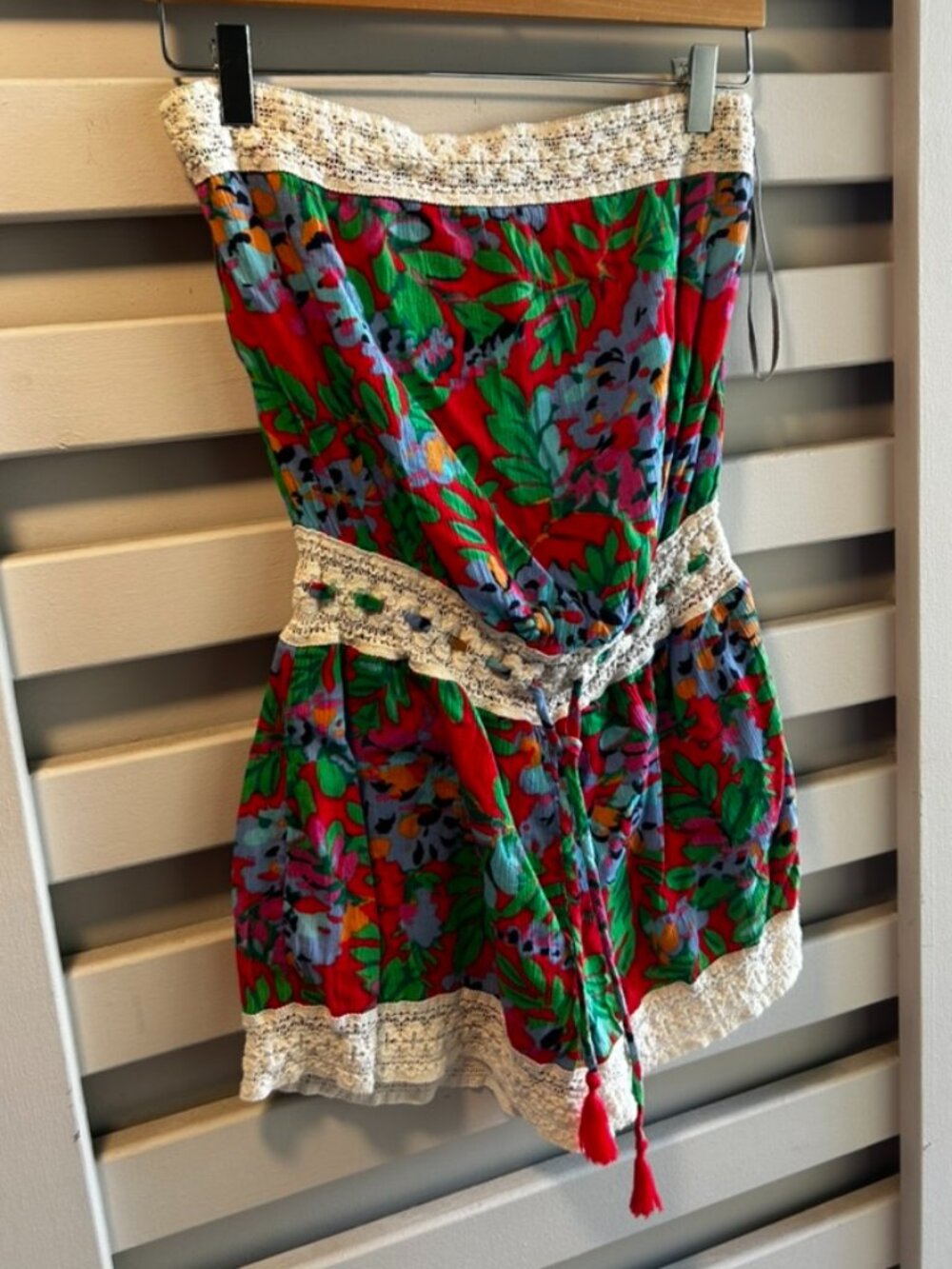 Aerie Romper Summer Floral Print